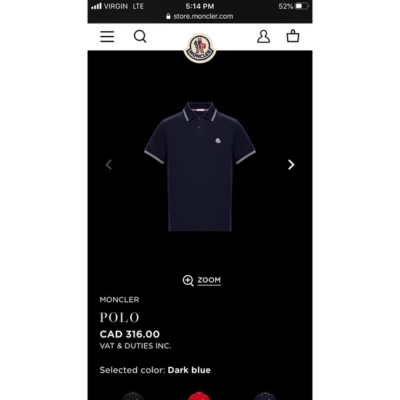 MONCLER POLO - Picture 3 of 3